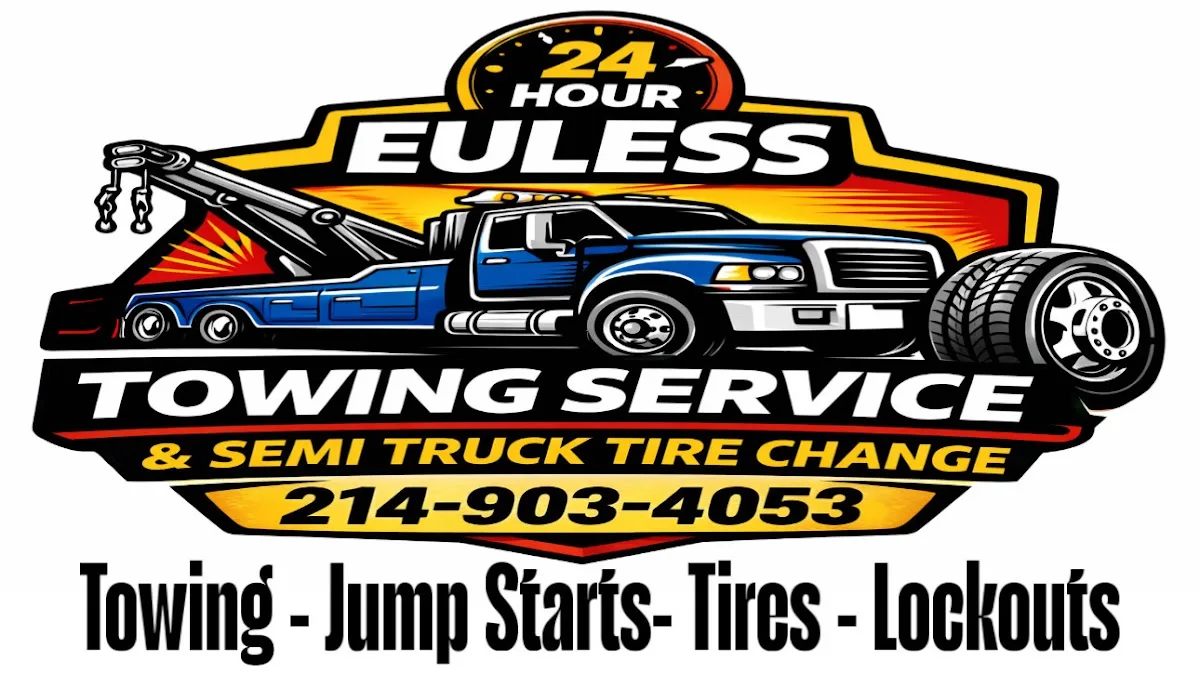 24 Hour Euless Towing Service and Semi Truck Tire Change
