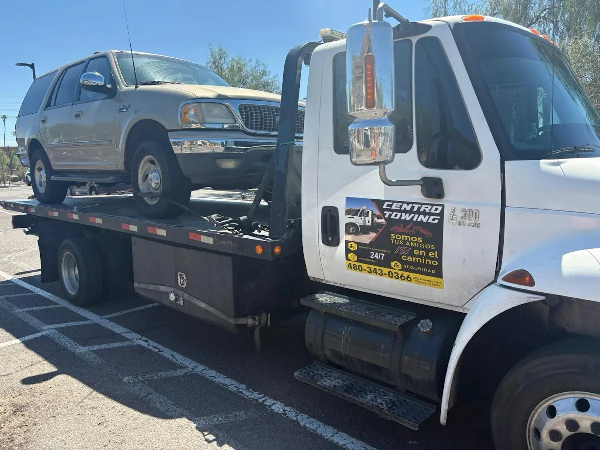 Centro Towing , Grúas 24/7 en Phoenix, AZ