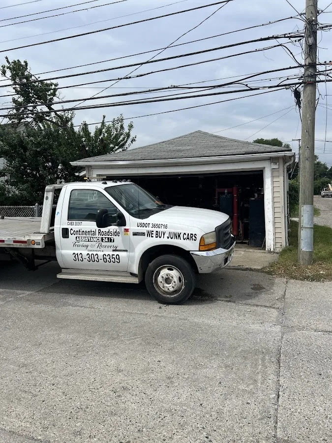 continental roadside assistance towing & recovery