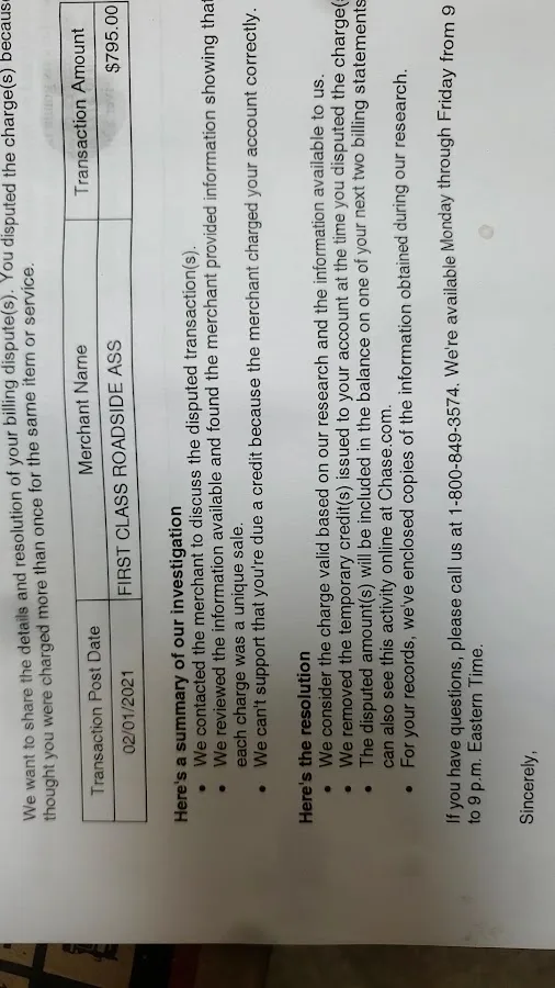 First Class Towing & Recovery