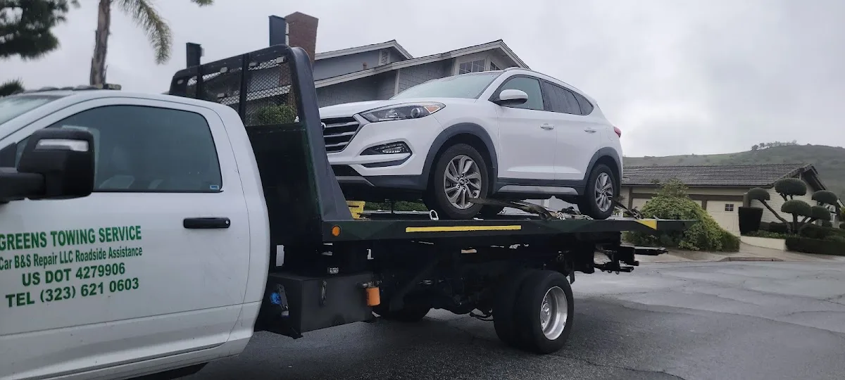 Greens Towing Service Car B&S Repair Anaheim
