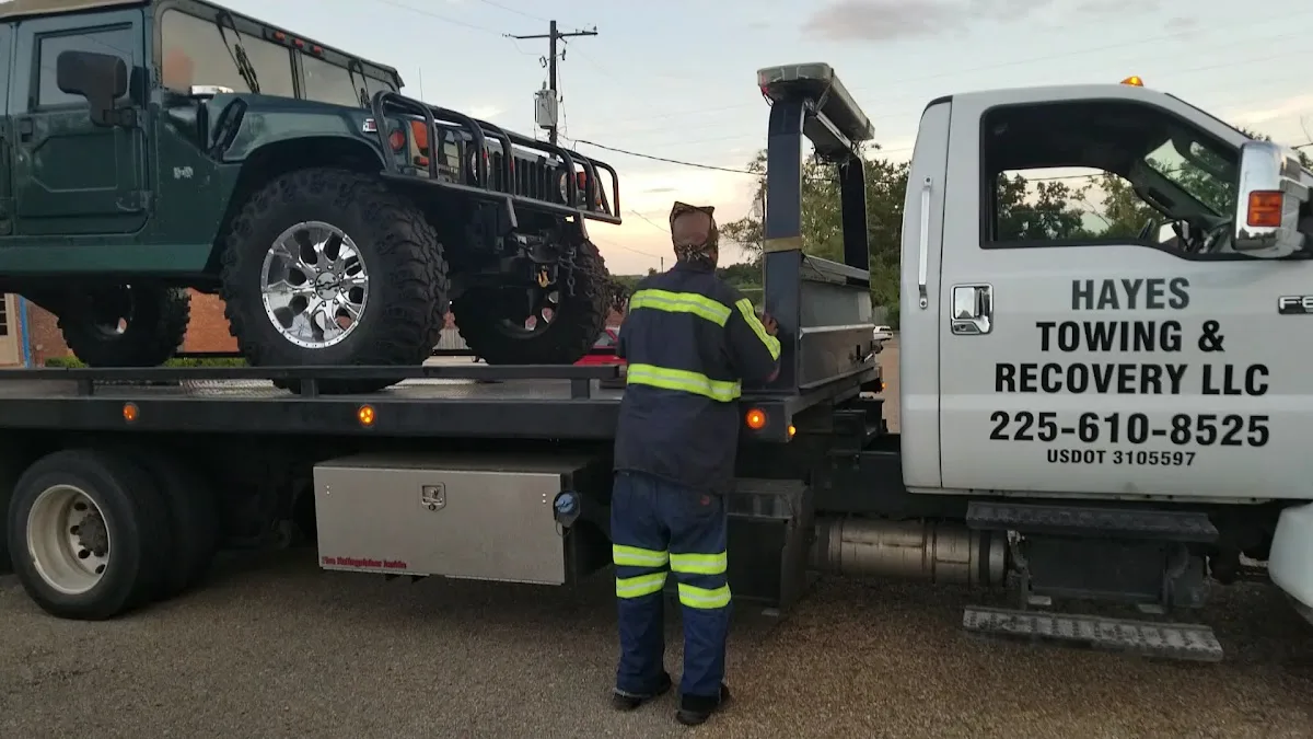Hayes Towing & Recovery LLC - Local Towing Roadside Service, Roadside Tire Change