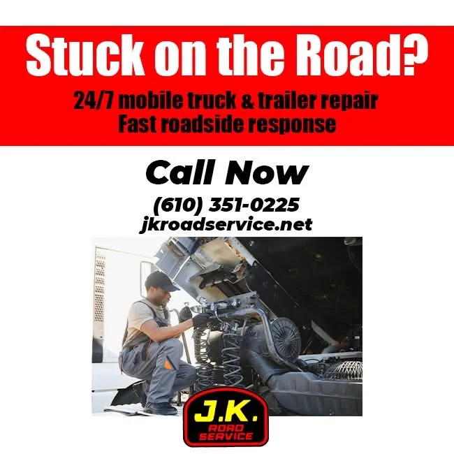 J K Road Service Mobile Truck and Trailer