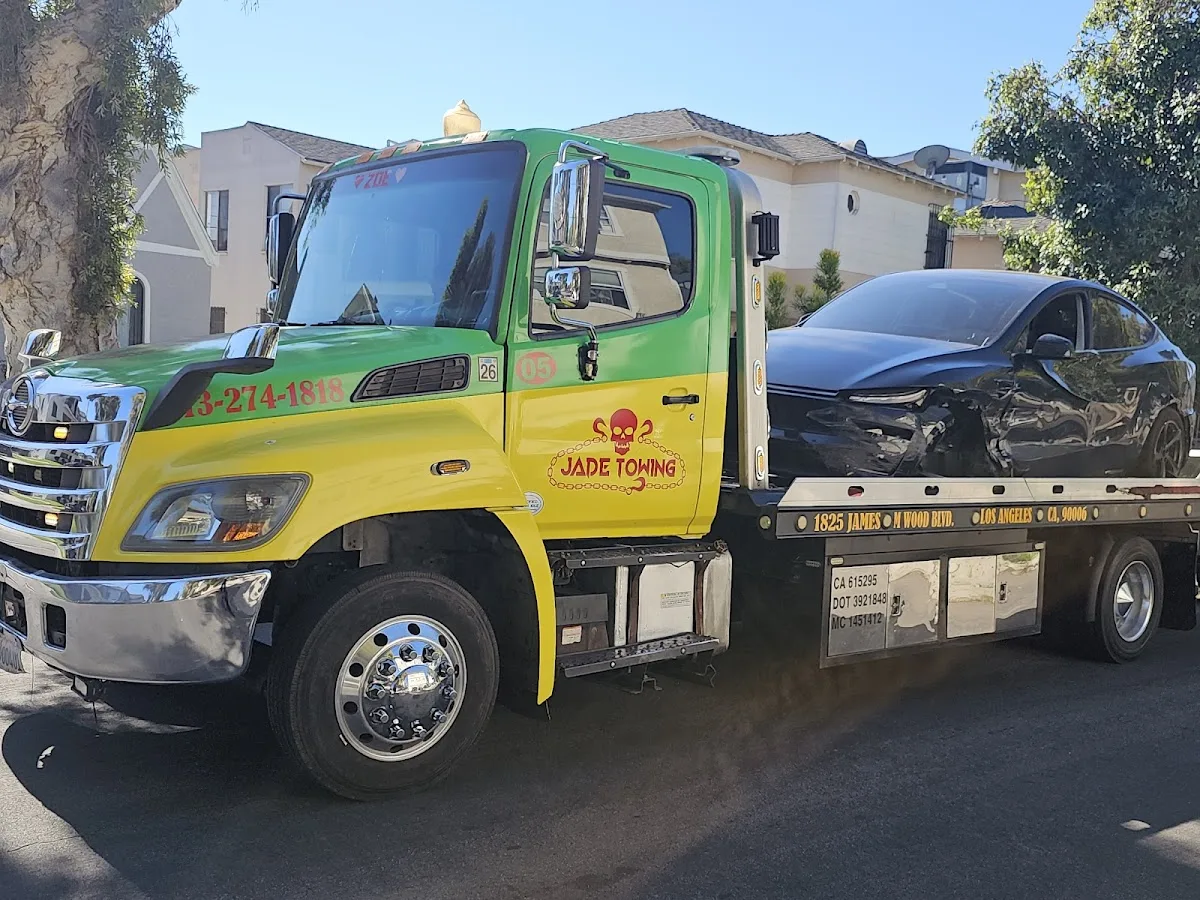 Jade Towing - Towing near me in los Angeles Ca