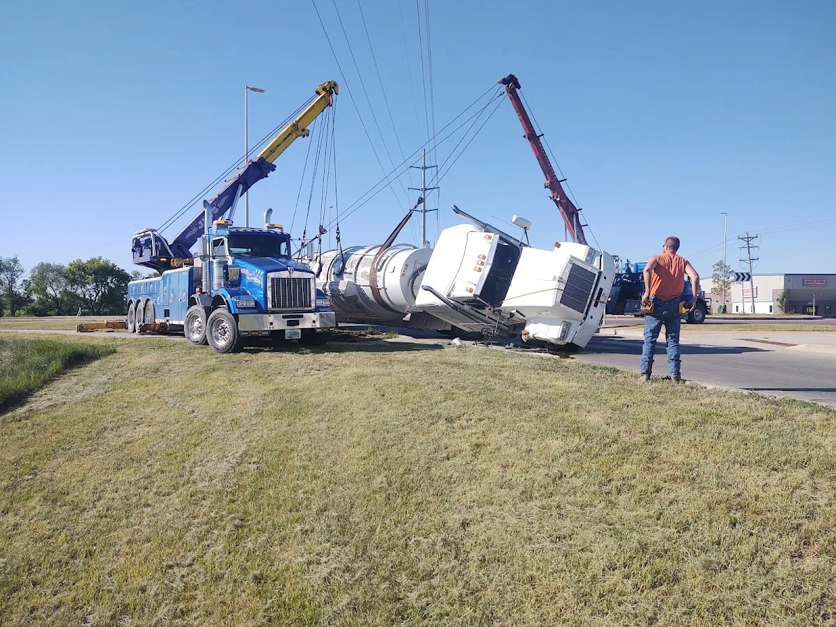 Jim's Towing of Fargo, Heavy Duty Semi Towing and Recovery