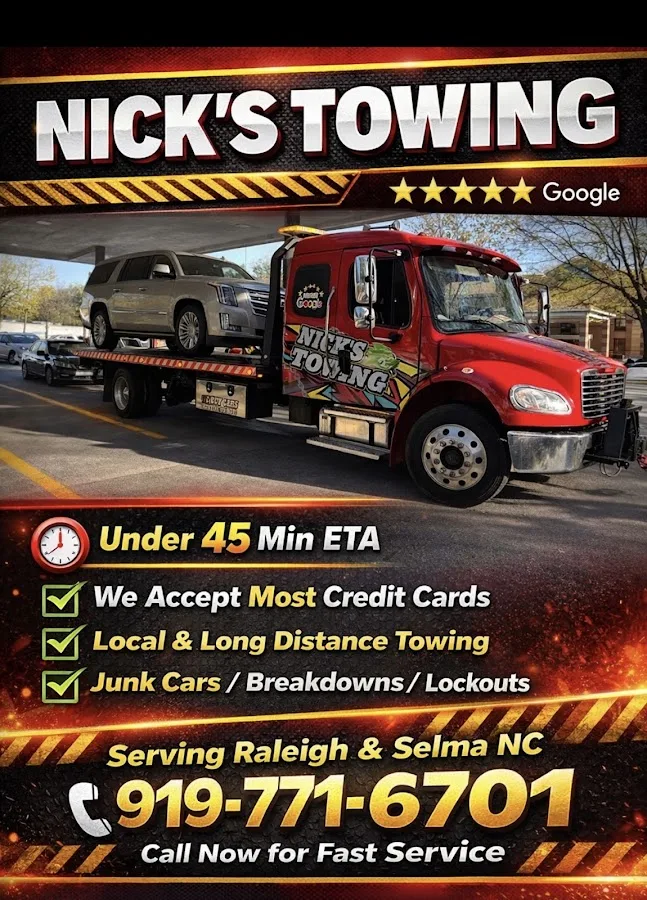 Nick's Towing & roadside (( we buy cars running or not ))
