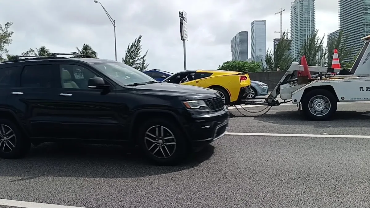 oint towing inc tow truck North Miami