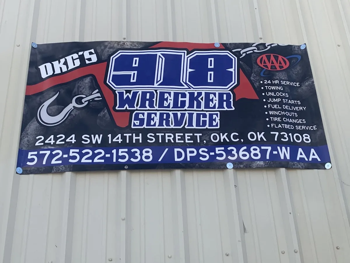 OKC'S 918 Wrecker Service