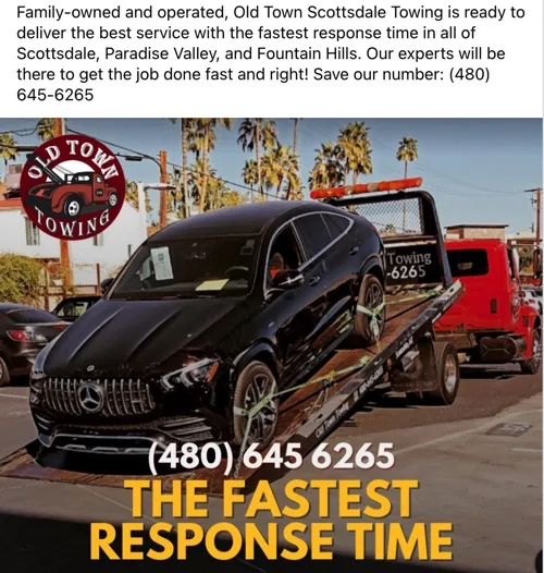 Old Town Scottsdale Towing - Central Scottsdale