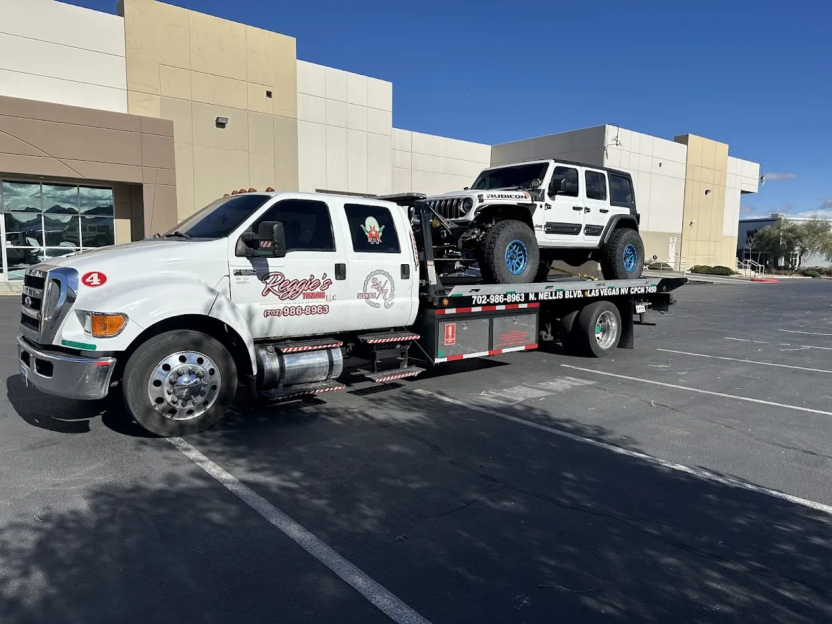 Reggies Towing LLC Cpcn 7450