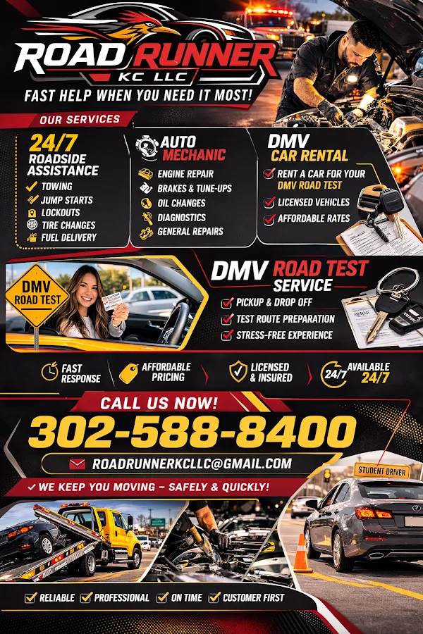 Road Runner KC LLC roadside assistance