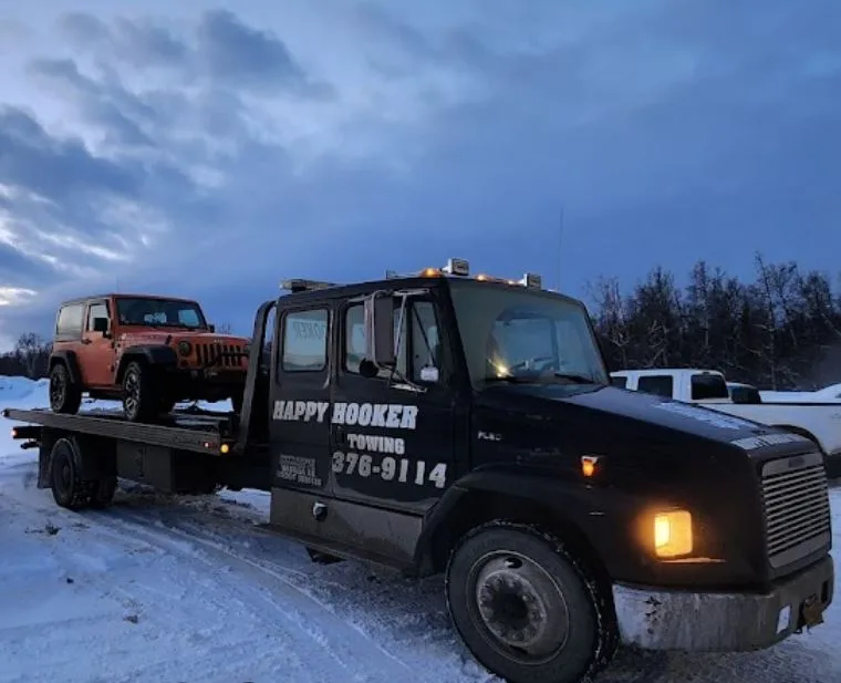 Tow truck response for roadside assistance