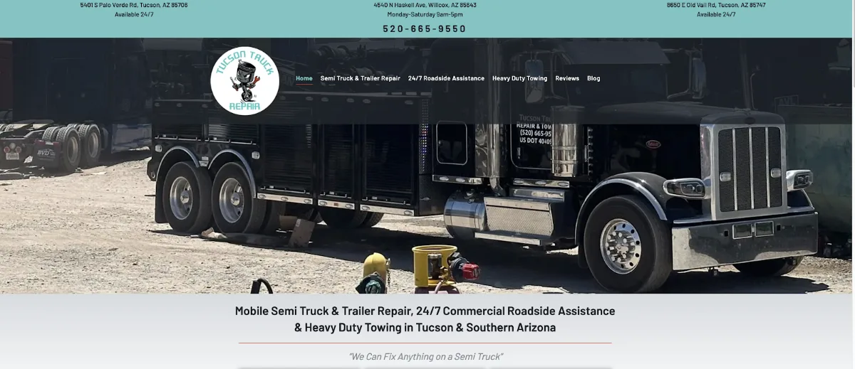 Tucson Truck Repair and Towing